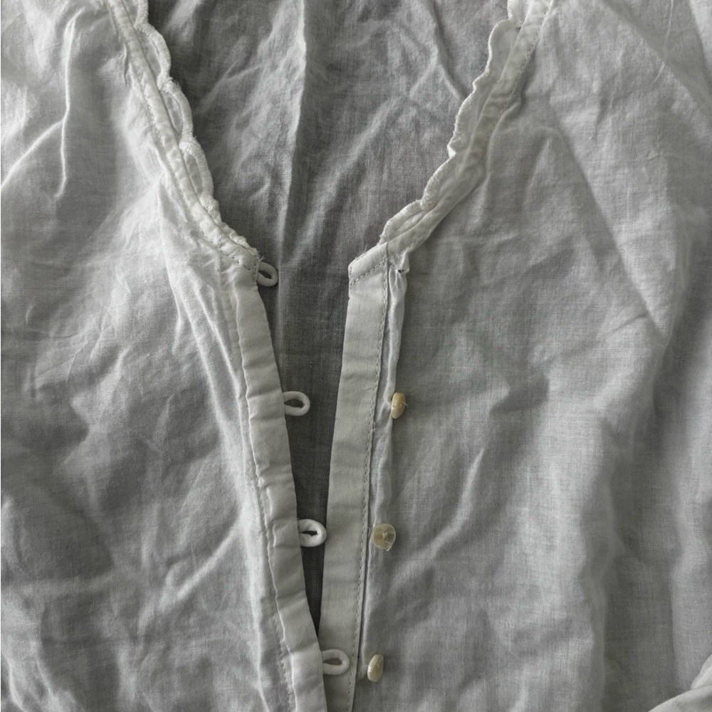 Shabby Chic White Eyelet Lace Sleepwear Set - Picture 3 of 5